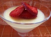 Crema chocolate blanco fresas
