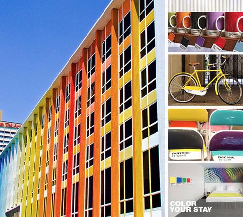 Hotel Pantone en Brusselas