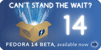 Fedora 14 Beta liberada