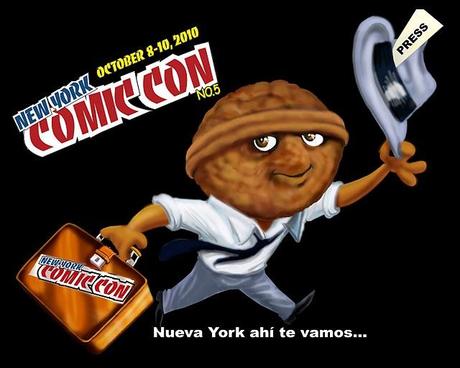 Alistando maletas para el  NY Comic Con