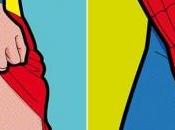 Secret Life Suoperheroes serie ilustraciones Gregoire Guillemin