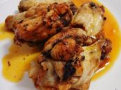 Alitas pollo maceradas especias. Bolsa plástico.