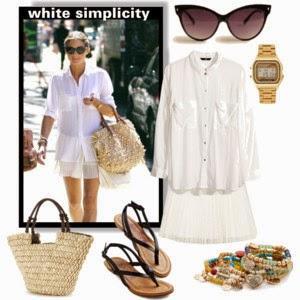 WHITE SIMPLICITY... GET THE LOOK