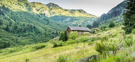 Trekking o senderismo en los Alpes