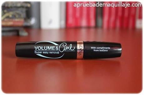 Colaboración Primavera con Isadora Máscara de pestañas Volume & Curl tono 10 Black de Isadora