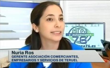 Nuria Ros - Gerente de ACES Teruel - Dinamización comercial