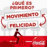 Movimiento es felicidad. Felicidad es movimiento (@Cocacola)