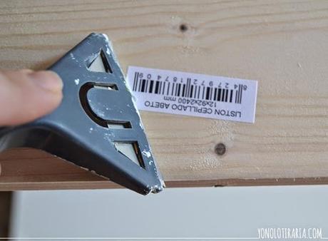 Vamos a tunear el baño. Capítulo 6. Tapar cenefa y fabricar barra de cortina