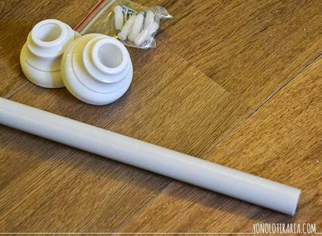 Vamos a tunear el baño. Capítulo 6. Tapar cenefa y fabricar barra de cortina Vamos a tunear el baño. Capítulo 6. Tapar cenefa y fabricar barra de cortina