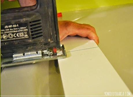 Vamos a tunear el baño. Capítulo 6. Tapar cenefa y fabricar barra de cortina Vamos a tunear el baño. Capítulo 6. Tapar cenefa y fabricar barra de cortina