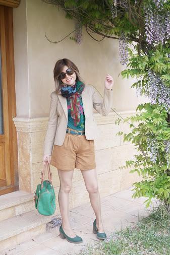 Short camel tendencia primavera- verano 2014 Short camel tendencia primavera- verano 2014