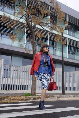 Como llevar una falda tubo