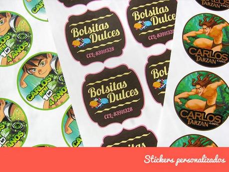 Stickers / Etiquetas autoadhesivas Corte recto y circular