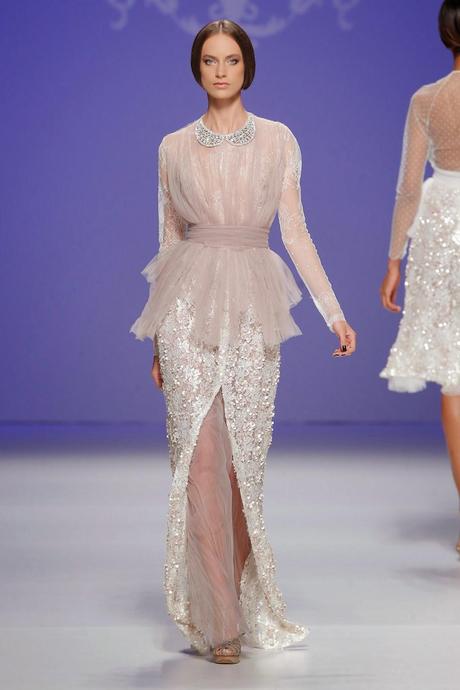 La firma de moda nupcial M&M nos presenta una colección romántica y vintage para el 2015