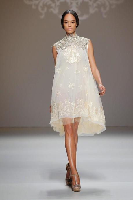 La firma de moda nupcial M&M nos presenta una colección romántica y vintage para el 2015