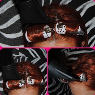 Peinados pin up pelo largo