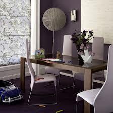 Comedores en tonos morados