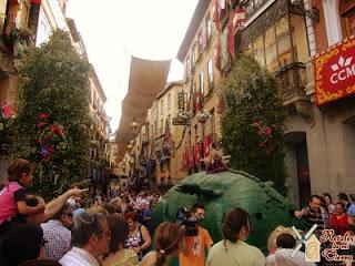 La Tarasca y los Gigantones del Corpus de Toledo