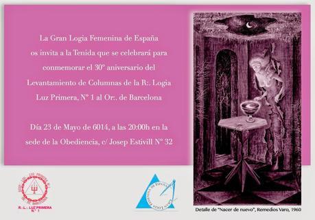 30 aniversario de la logia femenina “Luz Primera”