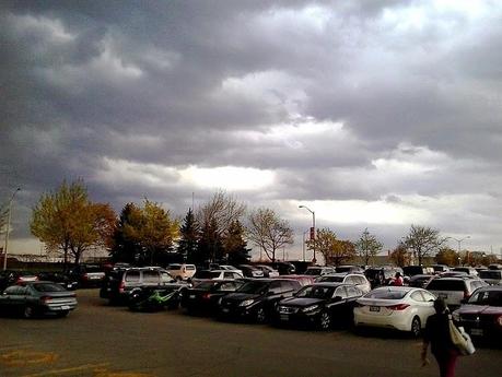 Nubes pre-tormenta, Burlington, ON, 7pm