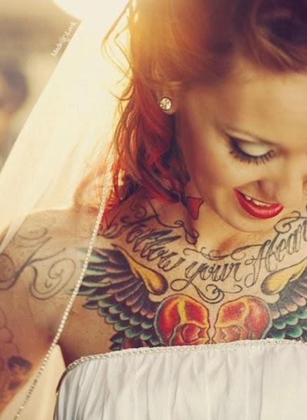Ink Bride // Novias con tatuajes