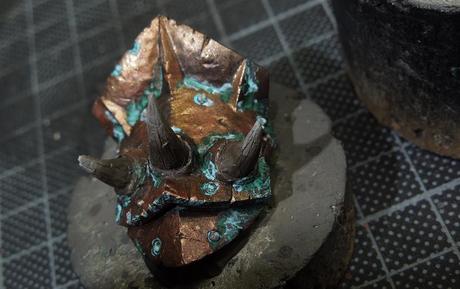 Massive Voodoo: Mu 47/Tutorial - ModelMates, Verdigris Effect