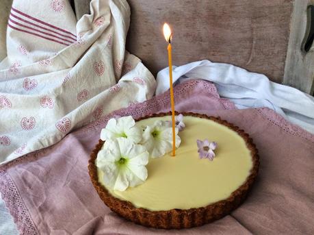 Tarta de chocolate blanco  (... y Primer Cumpleaños!)