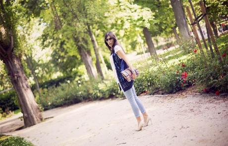 street style barbara crespo chic symphatique bag retiro madrid fashion blogger outfit blog de moda