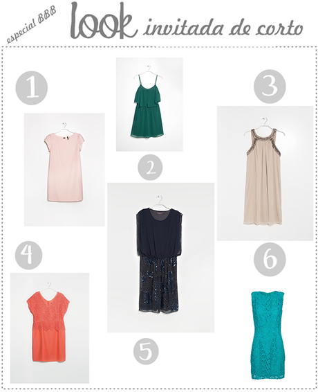 Wedding look, 2 recogidos, 3 propuestas, 6 looks para cada una y todos low cost