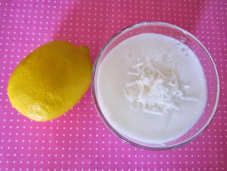 Como hacer Limonada de coco frape !!