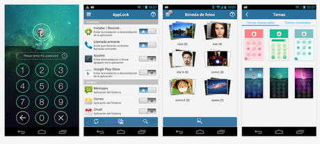 applock Protege tus aplicaciones de intrusos en Android