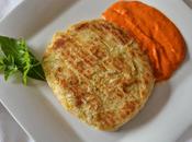 Filete ruso vegano lenteja roja arroz