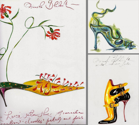 Imprimibles de zapatos Manolo Blahnik  #DIARIODECO5