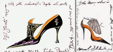 Imprimibles de zapatos Manolo Blahnik  #DIARIODECO5