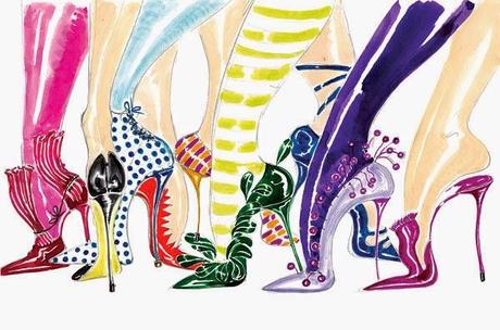 Imprimibles de zapatos Manolo Blahnik  #DIARIODECO5