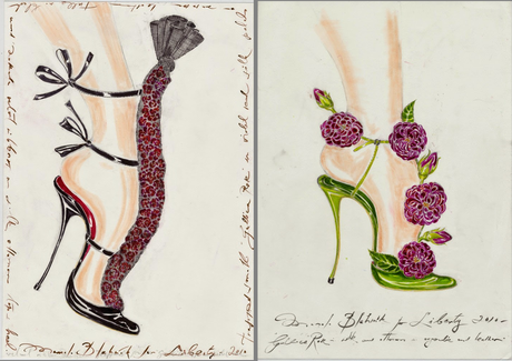 Imprimibles de zapatos Manolo Blahnik  #DIARIODECO5