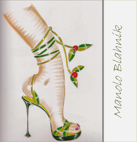 Imprimibles de zapatos Manolo Blahnik  #DIARIODECO5