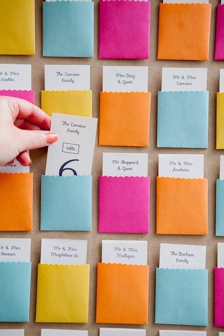 5 Ideas con tutorial para sentar a tus invitados 5 Ideas con tutorial para sentar a tus invitados