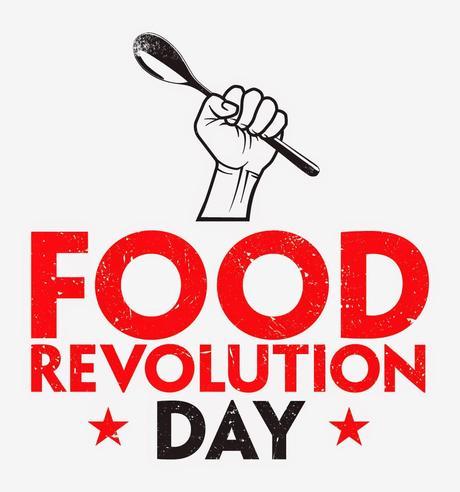 Scones integrales con avena y peras (y Día de la Revolución Alimentaria/Food Revolution Day)