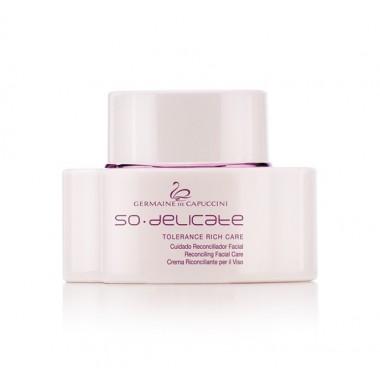 TOLERANCE RICH CARE. Cuidado Reconciliador Facial  germaine de capuccini, timexpert, tester soloyo, belleza profesional , rutina facial,