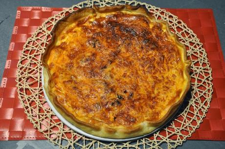 Quiché De Bacon, Cebolla y Queso