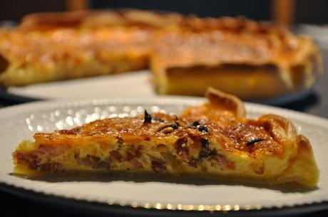 Quiché De Bacon, Cebolla y Queso