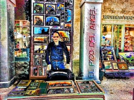 Feria de Artesanía de Las Edades del Hombre: Plaza Mayor de Aranda de Duero.