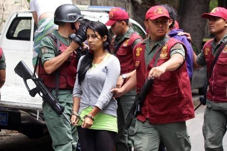 Represión brutal #14M Venezuela