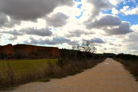 Camino y paisaje de Guadalajara