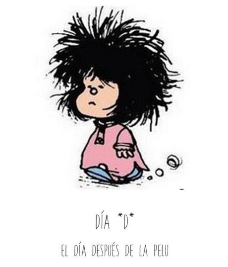 Mafalda despeinada