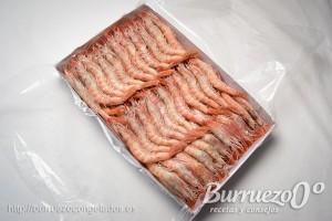 Como cocer gambas blancas congeladas Gamba blanca extra cruda y congelada de Burruezo