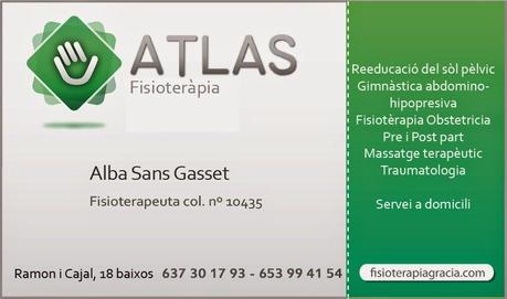 CENTRE DE FISIOTERAPIA EN GRÀCIA,... ATLAS..., CARRER RAMON I CAJAL, Nº 18, BAIXOS, BARCELONA...15-05-2014...!!!