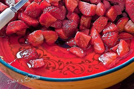 FRESAS EN SU JUGO