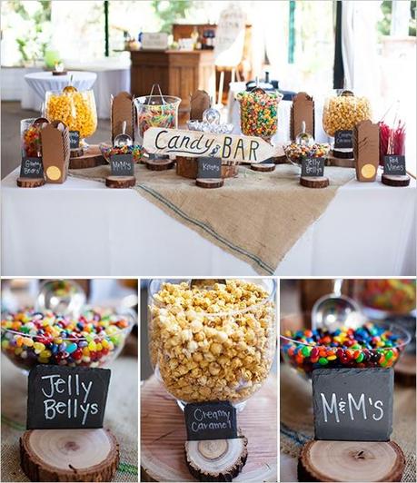 Candy bar o mesas dulces